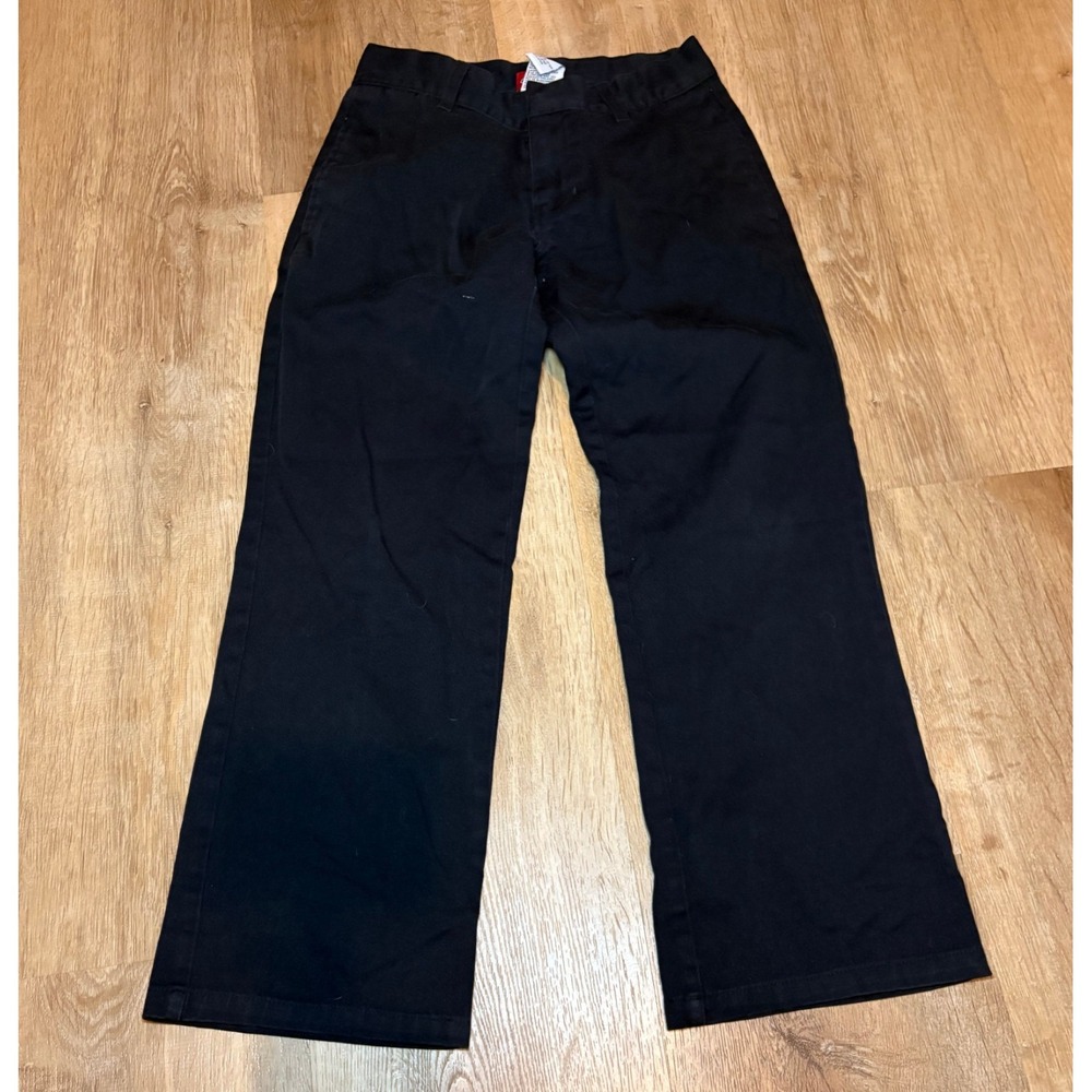 Dickies Boys Dress Pants - Size 12 - Black - Straight Fit